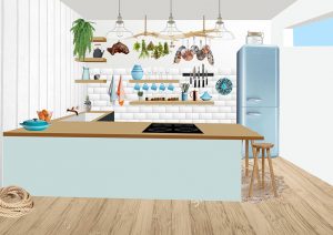 Fish For Thought Kitchen Design