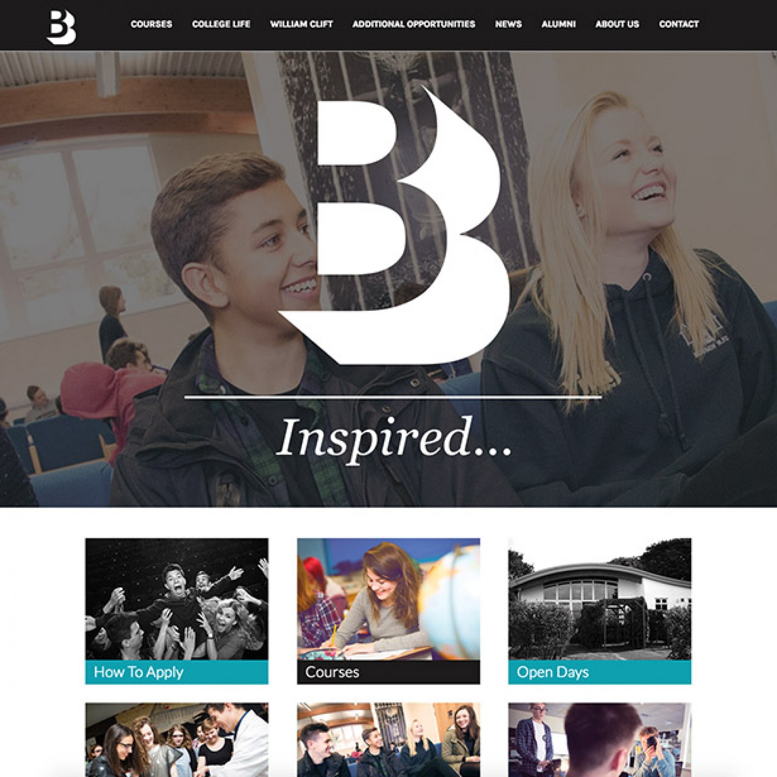 Bodmin College Sixth Form Website Our Work Image
