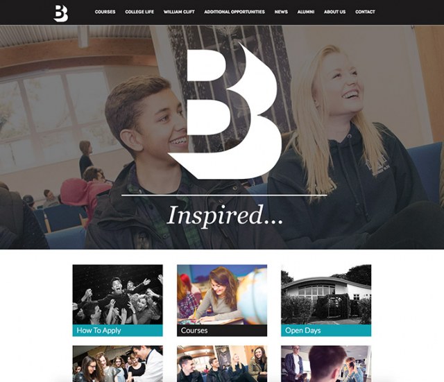 Bodmin College Sixth Form Website Our Work Image